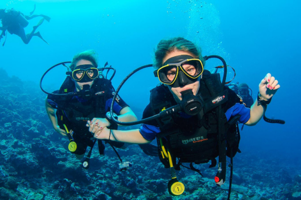 Scuba diving